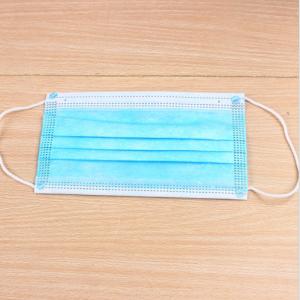 Quality Blue Disposable Mouth Mask / Dental Mouth Mask Medical Personal Care wholesale