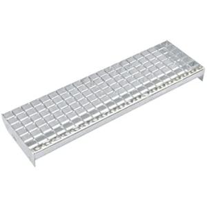Quality 25x3 Galvanized Stainless Steel Stair Treads Grating wholesale