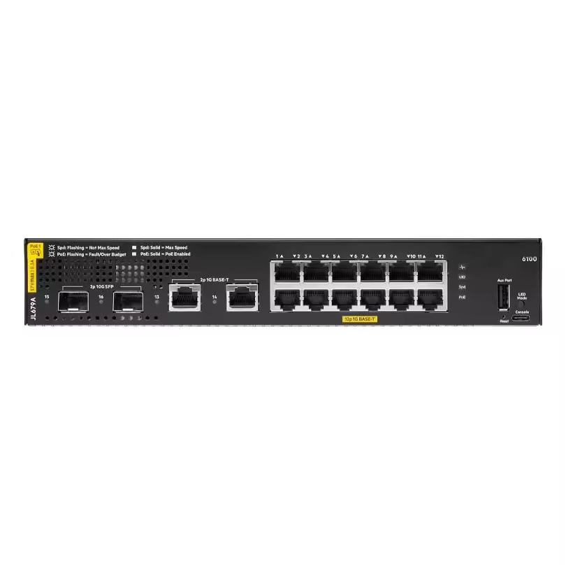 POE Function and High Switch Capacity Customized Sealed Gigabit Ethernet Switch 24 Ports Layer 2 Managed R8N89A CX6000 Series