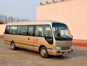 Quality ISUZU Diesel Engine Coaster Minibus Passenger City Rider Bus Straight Beam Framework wholesale