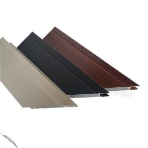 Quality Kitchen Aluminium Sliding Window Profile With Glass Wooden Pattern wholesale