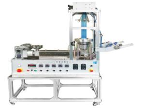Quality Lab Small Plastic Film Blowing Extruder Machine Dia 20mm Barrel Screw wholesale