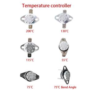 China KSD301 Bimetal Thermostat 250V 10A Multi-Temperature Thermal Switch on sale