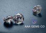 Round 14mm Loose Moissanite Stones , Supper White Moissanite