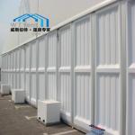 Hard Sidewalls Canopy Tent Parts ABS Steel Plates For Different Tents Demands