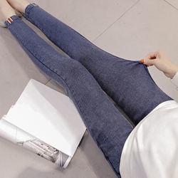 Quality Pregnant Women Trousers New Summer Pregnant Women Jeans Pregnant Women Adjustable Waist Slim Maternity Jeans wholesale