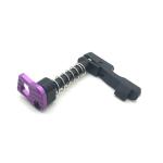 Black Anodized Aluminum 7075 AEG Gearbox Parts Magazine Catch Button