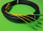 SC/APC Connector 4 Cores 1310nm 5.0m fiber optic Pigtails