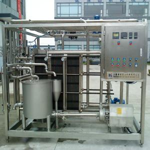 Quality 220V / 380V 1000LPH Milk Pasteurization Machine 6KW With High Performance wholesale