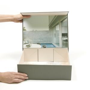 Quality Custom Magnetic Closure Rigid Cosmetic Gift Packaging Box With Luxury Design wholesale
