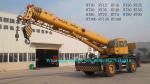 360° Unlimited Swing Boom Truck Crane XCMG 60 Ton Lifting Capacity RT60 RT60A