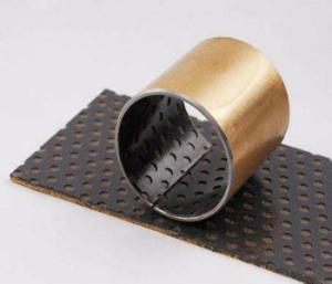 Quality Yellow White Composite Bushing , 500*505*150 Oilless Bearing Dust Resistant wholesale