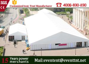 Quality Metal Frame White Party Marquee Permanent Outdoor Tents With Hot Dip Galvanized Steel wholesale