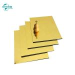 2440mm Length Sandwich Mirror Aluminum Composite Panel Weather Resistant PVDF