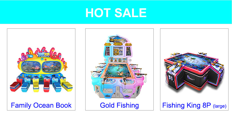 Arcade Coin Operated Fishing Game Machine Metal + Acrylic + Plastic Material