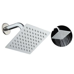 Quality Stainless Steel 201 Rain Shower Head , Ultrathin 4 inch Rain Shower Head wholesale