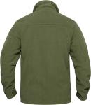 Double Zipper Military Fleece Tactical Jacket Breathable Sustainable