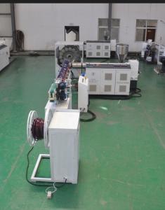 Quality PVC flexible soft tube transparent garden pipe 10-38mm extrusion making machine production line with SJ75/30 Extruder wholesale