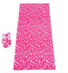 RPET microfiber waffle beach towel golf towel