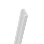 White Plastic PVC Profile Building Construction Flexible Profiles Extrusion
