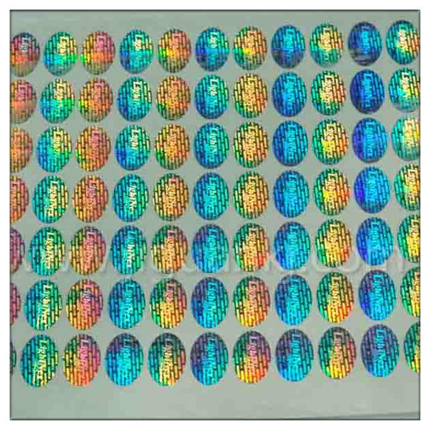 Custom print Anti-fake authentic adhesive secure genuine hologram sticker label,Printed Silver Hologram Security label