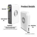 Camping Gear Handheld 6000mAh Rechargeable Cooling Fan