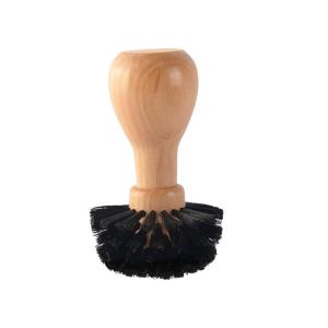 Quality Wooden Handle Coffee Household Cleaning Brush 9.4x5.8cm wholesale