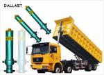 Hyva Long Stroke Hydraulic Lifting Cylinder , Single Acting Dump Truck