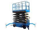 3M-15M Mobile Electric Scissor Lift Hydraulic Aerial Work Platform Hoist Crane