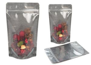 Quality Transparent Stand Up pouch Packaging Plastic Pouch Packaging Moisture Proof wholesale