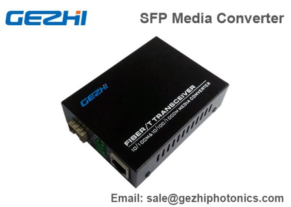 10/100M Single Mode Fiber Optics Components 25km Dual Fiber Media Converter