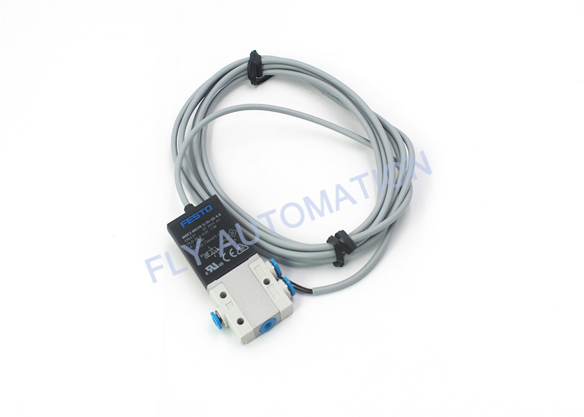 Normal Closed Festo Solenoid Valve 24vdc MHE2-MS1H-3/2G-QS-4-K 196137