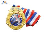 Zinc Alloy 76.2*3mm Youth Basketball Medals