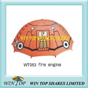 Quality Fire Engine Design Cartoon Umbrella Vendor wholesale