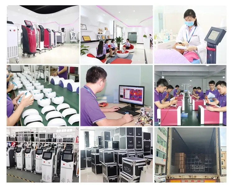As42 Painless Laser Hair Removal Machines Beauty Equipment Eyebrow Removal Q Switch Nd Yag Skin Rejuvenation