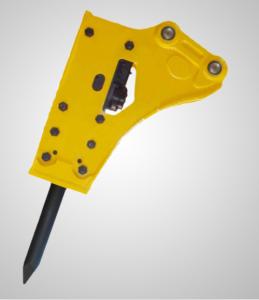 Quality Steel Excavator Jackhammer Attachment Heat Treatment With Powerful Stroke wholesale