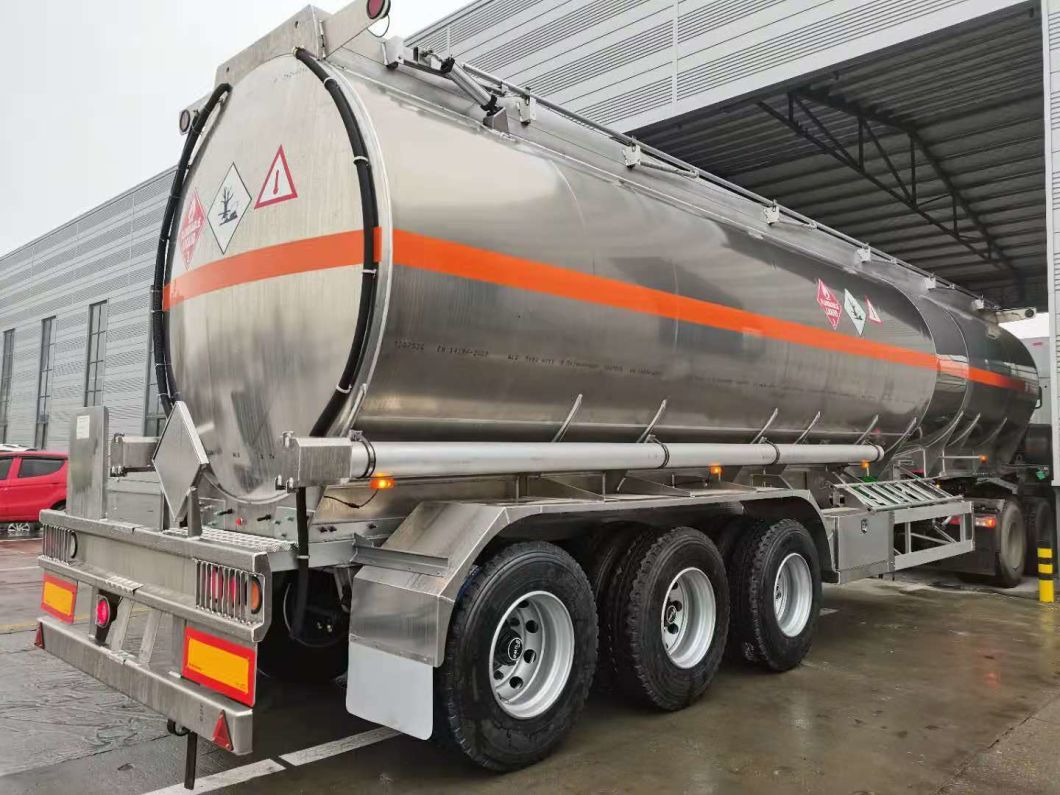 Top Quality 3-Axles Carbon Steel 40000-50000L Oil Tank/Fuel Transport Tanker Semi Truck Trailer for Sale