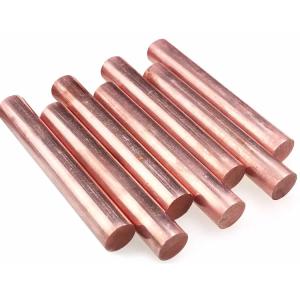 Quality C11000 Copper Bar Rod Dia 2 - 90mm Round Hard 99.9% Pure wholesale