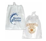 Hotel laundry, family storage, travel out, white PE beam-mouth packaging bag