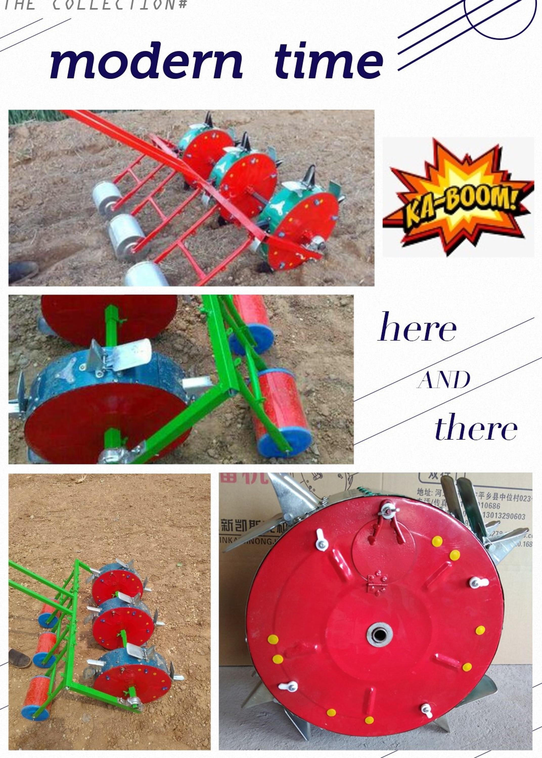 Grain Soybean Farming Tools Equipment Multi Functional Seed Planter Machine