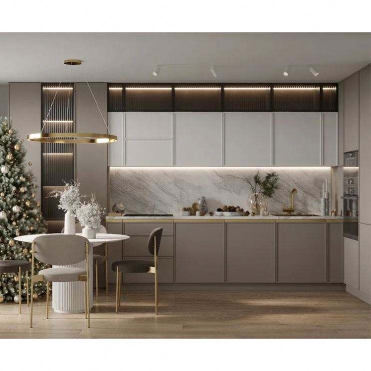 Upgrade Your Kitchen with YALIG Apartment's Luxury Italian Style Cabinets and Island
