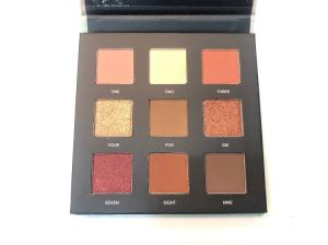 Quality 9 Shades Matte Shimmer Finish High Pigmented Eyeshadow Palette wholesale