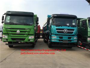 Quality Ten Wheeler Heavy Equipment Dump Truck 30 - 35 ton Middle Lift Tipper Truck wholesale