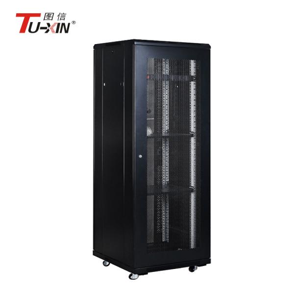 Cheap Computer Server Storage Cabinet 32U 800mm * 800mm , Network Rack Enclosure Anti - Vibration for sale