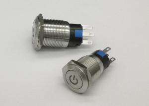 Quality Led Symbol Car Latching Anti Vandal Push Button Switch wholesale