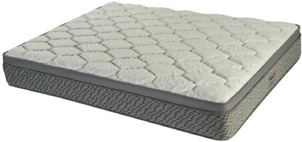 White soft luxury Euro top home/hotel bed independent pocket spring mattress