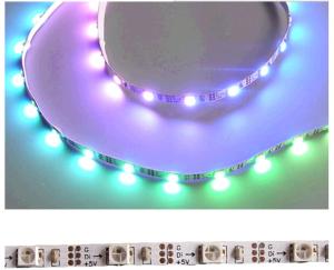 China 4MM 60 LED SK6812mini SMD3535 RGB pixel LED strip on sale