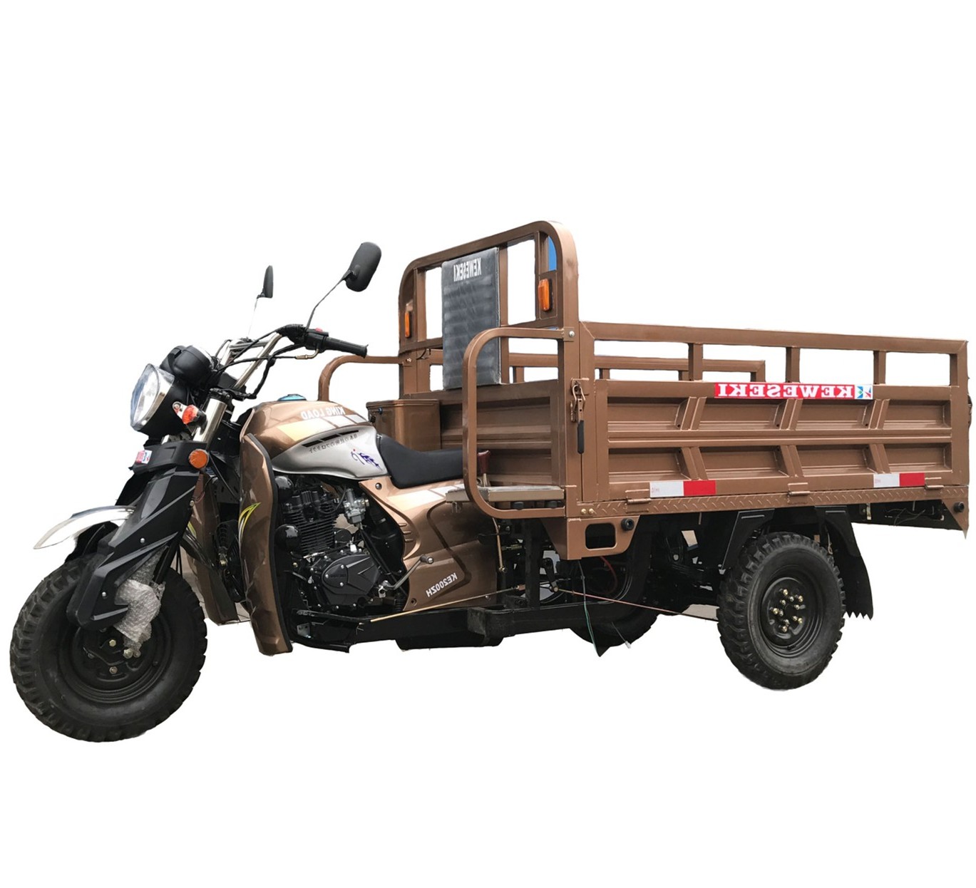 China 300cc BestSale HeavyLoadingDeliveryCargoPetrolTypeThreeWheelMotorbikeBenzinTruckTrailersCargoTricycleMotorcycle