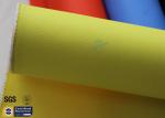 Orange Acrylic Coated Fibreglass Fabric 260GSM 0.22MM Fire Resistant 39" Plain