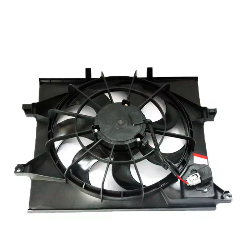 Auto Parts Car Radiator Water Tank Cooling Electric Radiator Fan Assembly for Hyundai SOUL 253802X000